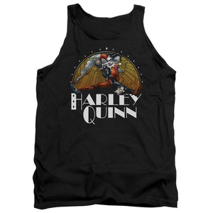 AN OFFCIALLY LICENSED BATMAN PLAY DATE ADULT UNISEX TANK TOP BLACK