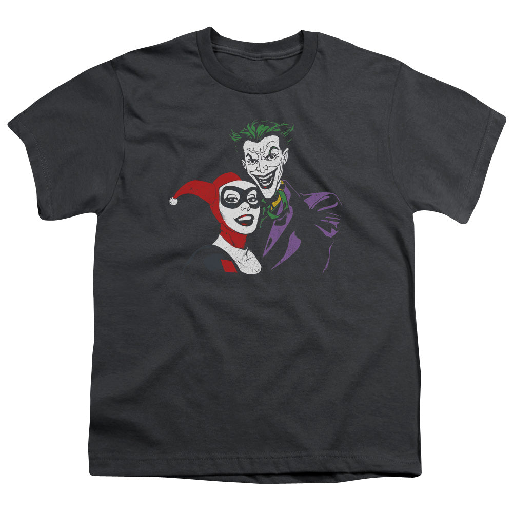 Batman Joker & Harley Licensed Kid's T-Shirt (Ages 4-7) XS-XL