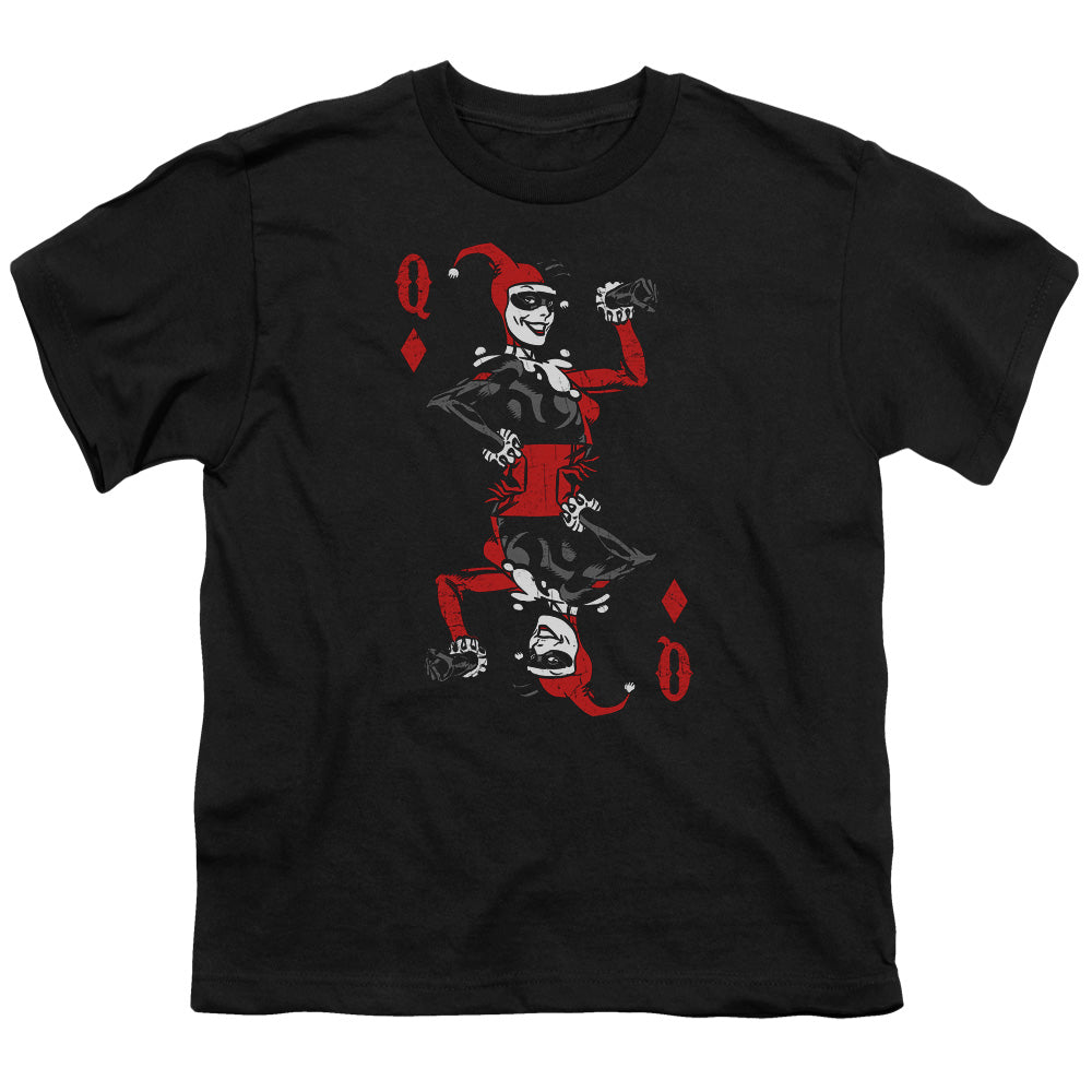 Batman Quinn Of Diamonds Licensed Kid's T-Shirt (Ages 4-7) XS-XL