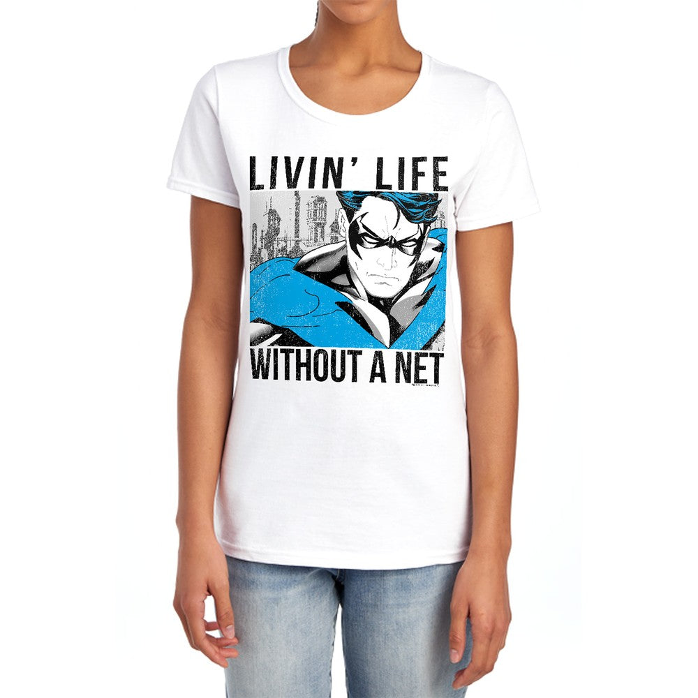 Batman Without A Net Licensed Women's T-Shirt Regular Fit SM-2X