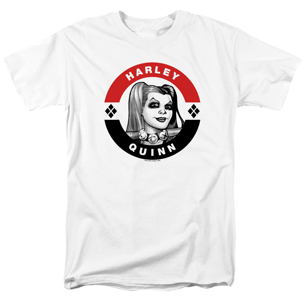 Batman Harley President Circle Licensed Adult Unisex T-Shirt Regular Fit Tee
