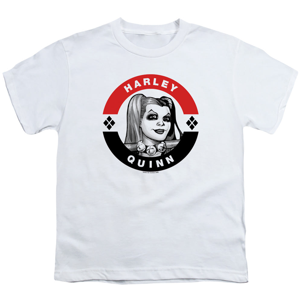 Batman Harley President Circle Licensed Kid's T-Shirt (Ages 4-7) XS-XL