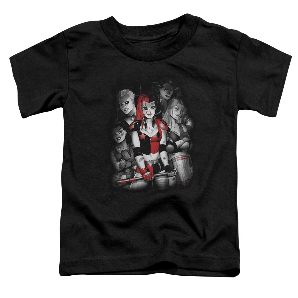 Batman Bad Gals Bw Licensed Toddler T-Shirt SM-LG