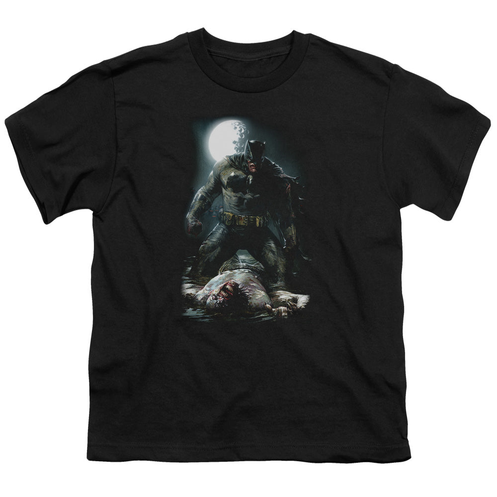 Batman Mudhole Licensed Kid's T-Shirt (Ages 4-7) XS-XL