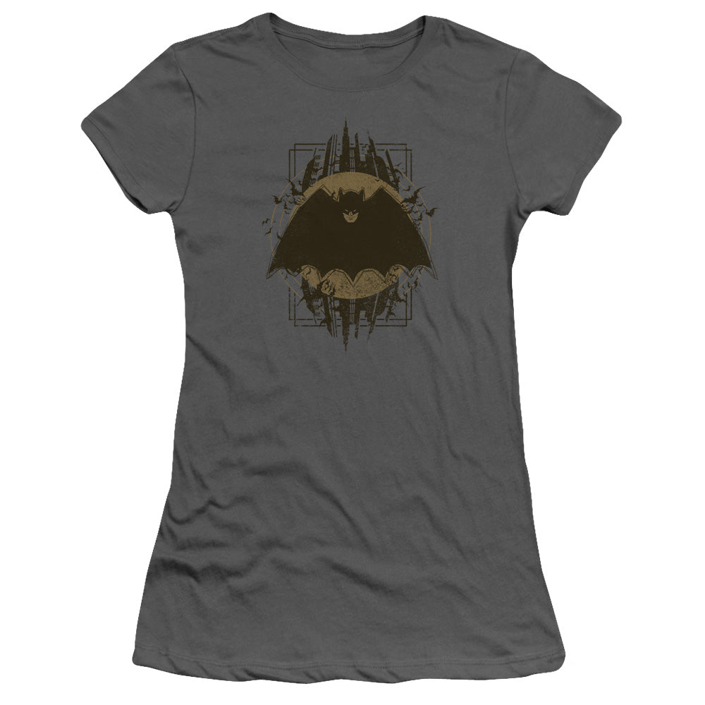 Batman Batman Crest Licensed Women's T-Shirt Juniors SM-2X