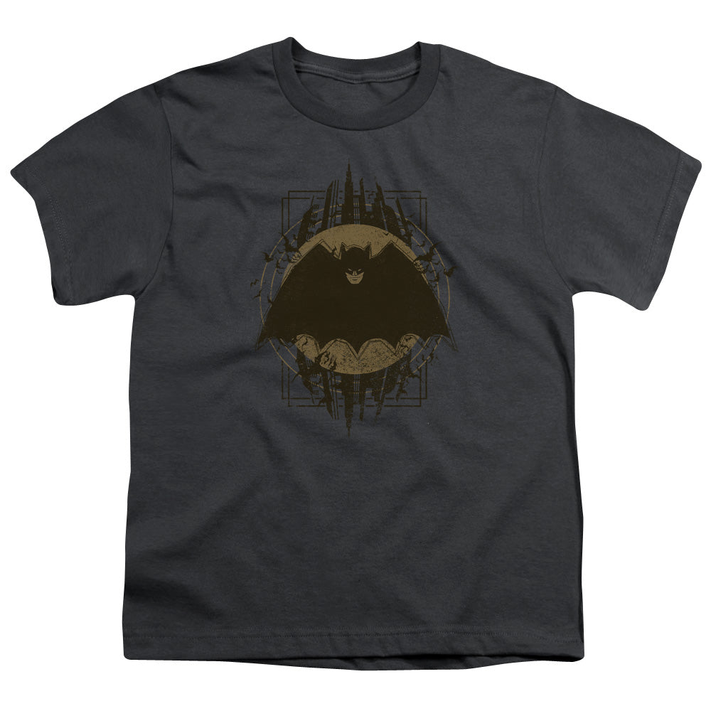 Batman Batman Crest Licensed Kid's T-Shirt (Ages 4-7) XS-XL