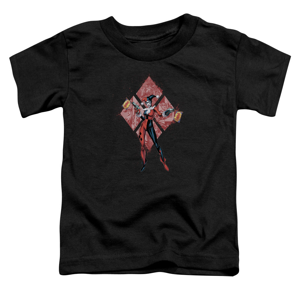Batman Harley Quinn (Diamonds) Licensed Toddler T-Shirt SM-LG