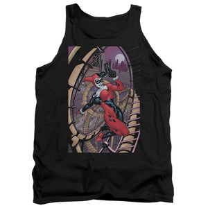 AN OFFCIALLY LICENSED BATMAN HARLEY FIRST ADULT UNISEX TANK TOP BLACK