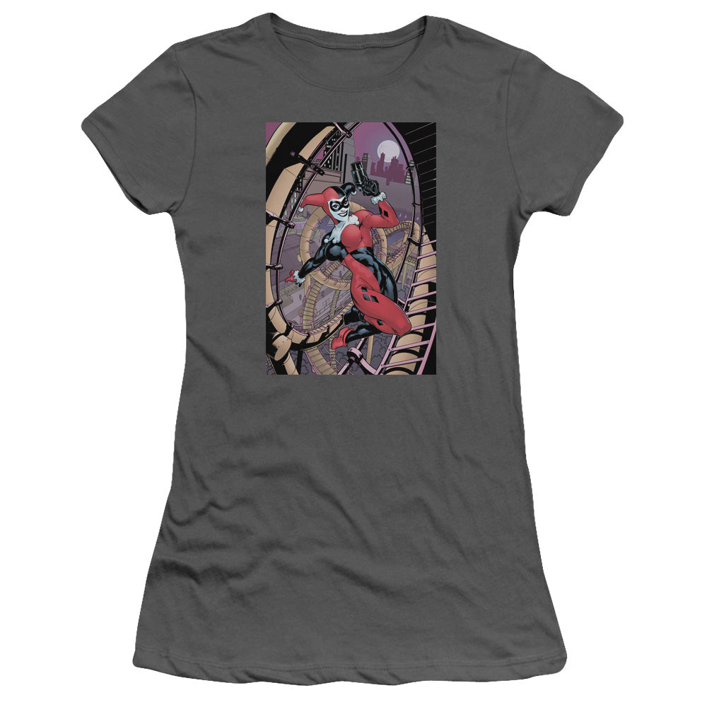 Batman Harley First Licensed Women's T-Shirt Juniors SM-2X