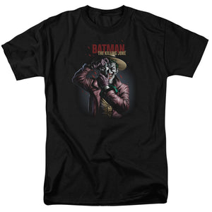 AN OFFCIALLY LICENSED BATMAN KILLING JOKE CAMERA MEN'S REGULAR FIT T-SHIRT BLACK