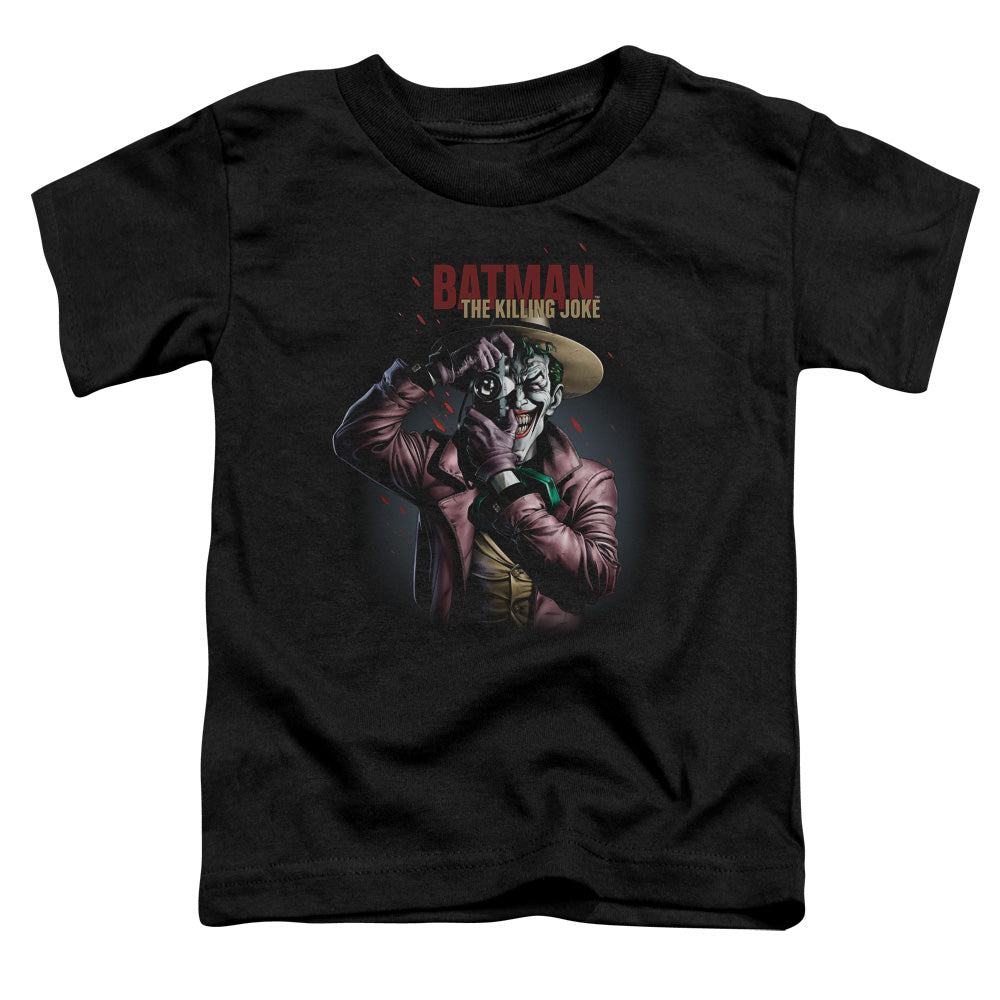 Batman Killing Joke Camera Licensed Toddler T-Shirt SM-LG