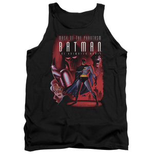 AN OFFCIALLY LICENSED BATMAN PHANTASM COVER ADULT UNISEX TANK TOP BLACK