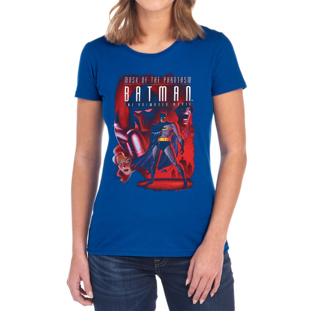 Batman Phantasm Cover Licensed Women's T-Shirt Regular Fit SM-2X