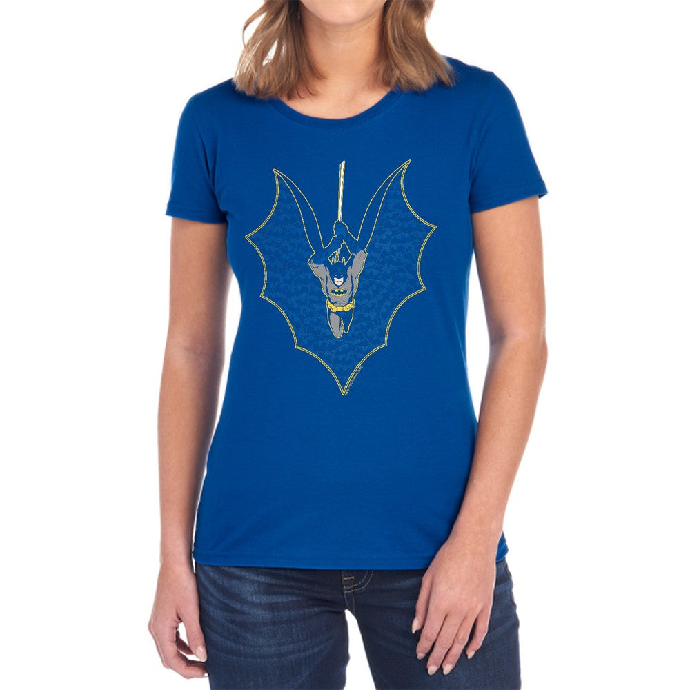 Batman Bat Fill Licensed Women's T-Shirt Regular Fit SM-2X