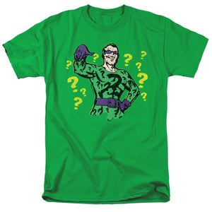 AN OFFCIALLY LICENSED BATMAN DISEASED CRIMINAL MEN'S REGULAR FIT T-SHIRT KELLY GREEN