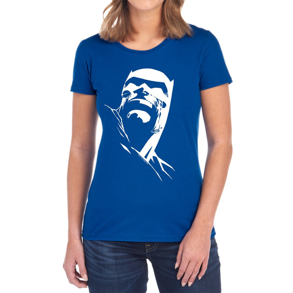 Batman Dkr Head Licensed Women's T-Shirt Regular Fit SM-2X