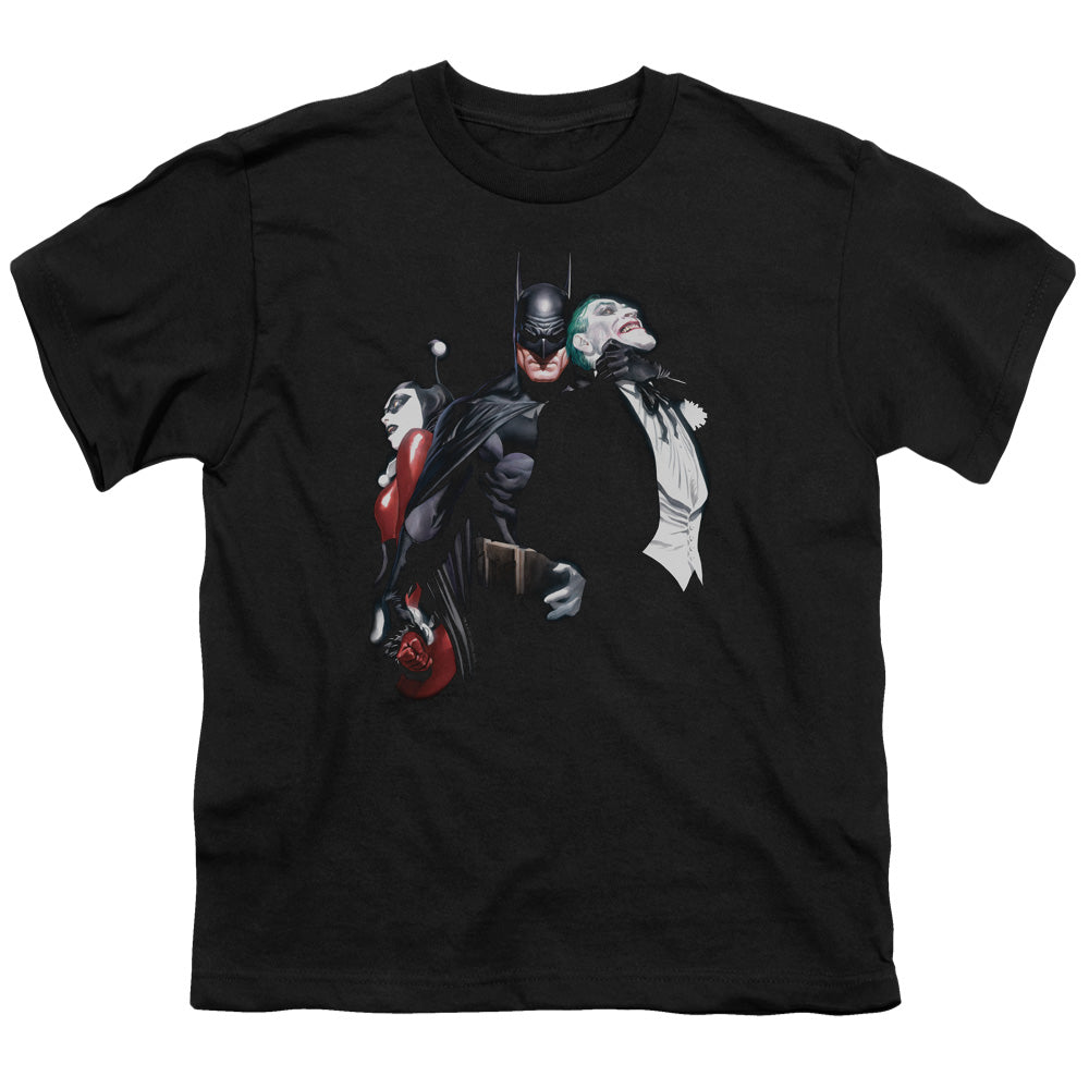 Batman Joker Harley Choke Licensed Kid's T-Shirt (Ages 4-7) XS-XL