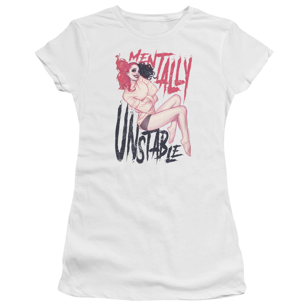 Batman Unstable Licensed Women's T-Shirt Juniors LG-2X