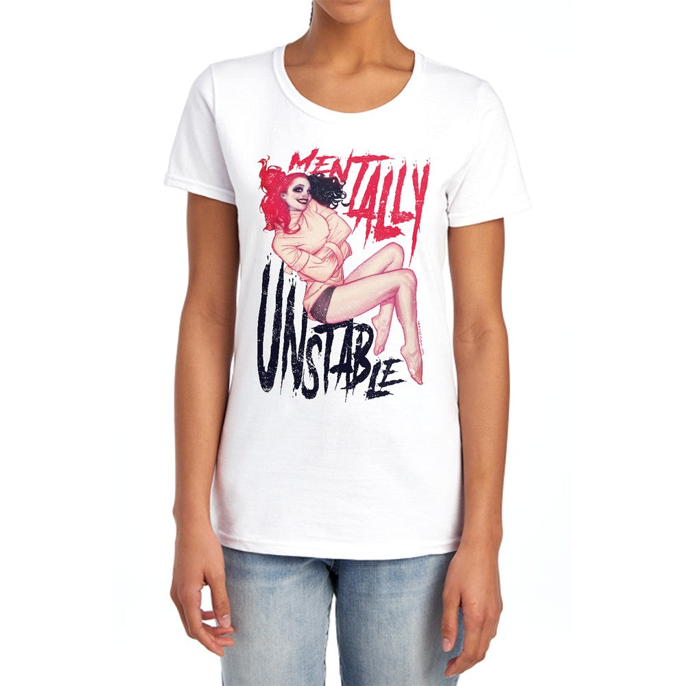 Batman Unstable Licensed Women's T-Shirt Regular Fit SM-2X