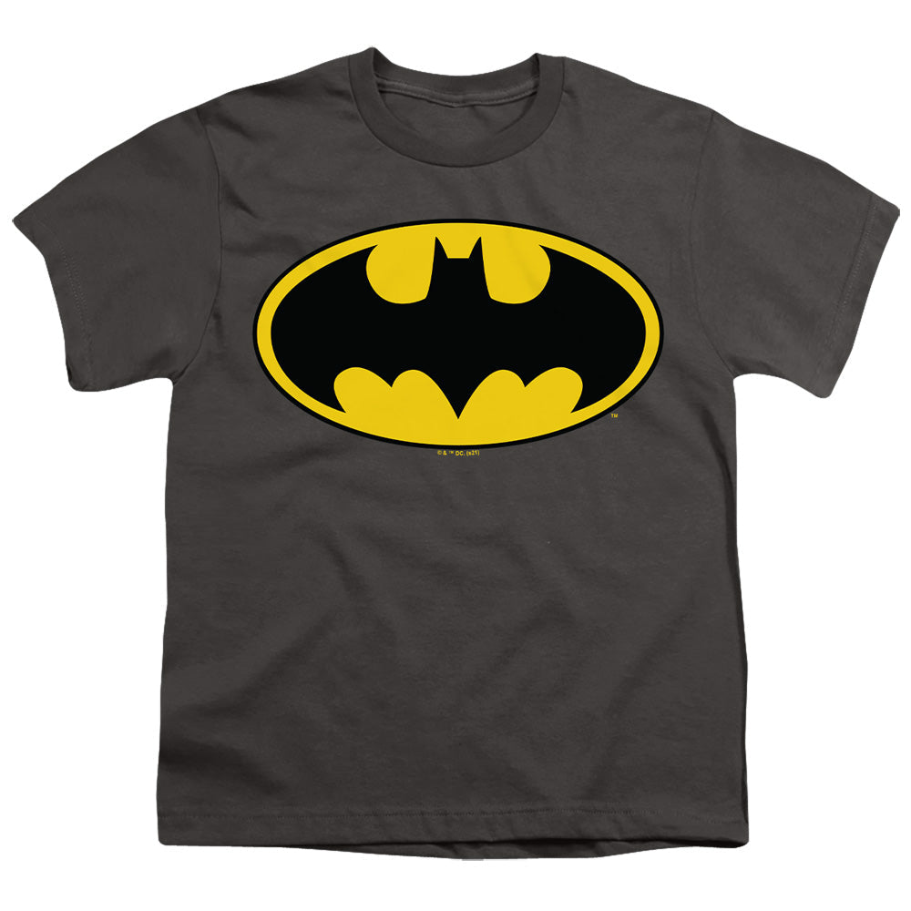 Batman Classic Logo Licensed Kid's T-Shirt (Ages 4-7) SM-XL