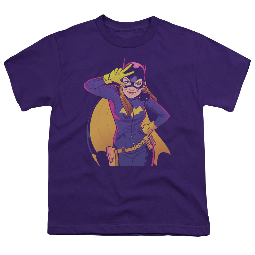 Batman Batgirl Moves Licensed Kid's T-Shirt (Ages 4-7) SM-XL