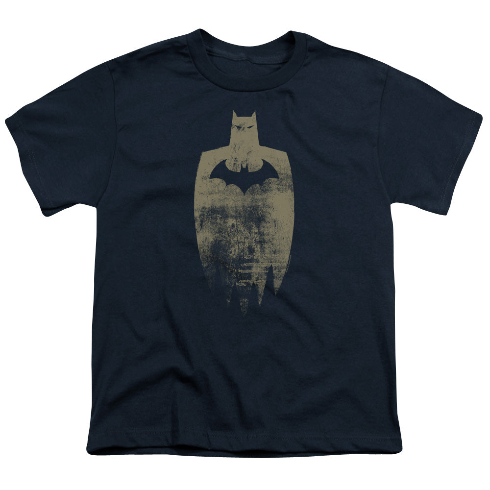 Batman Gold Silhouette Licensed Kid's T-Shirt (Ages 4-7) XS-XL