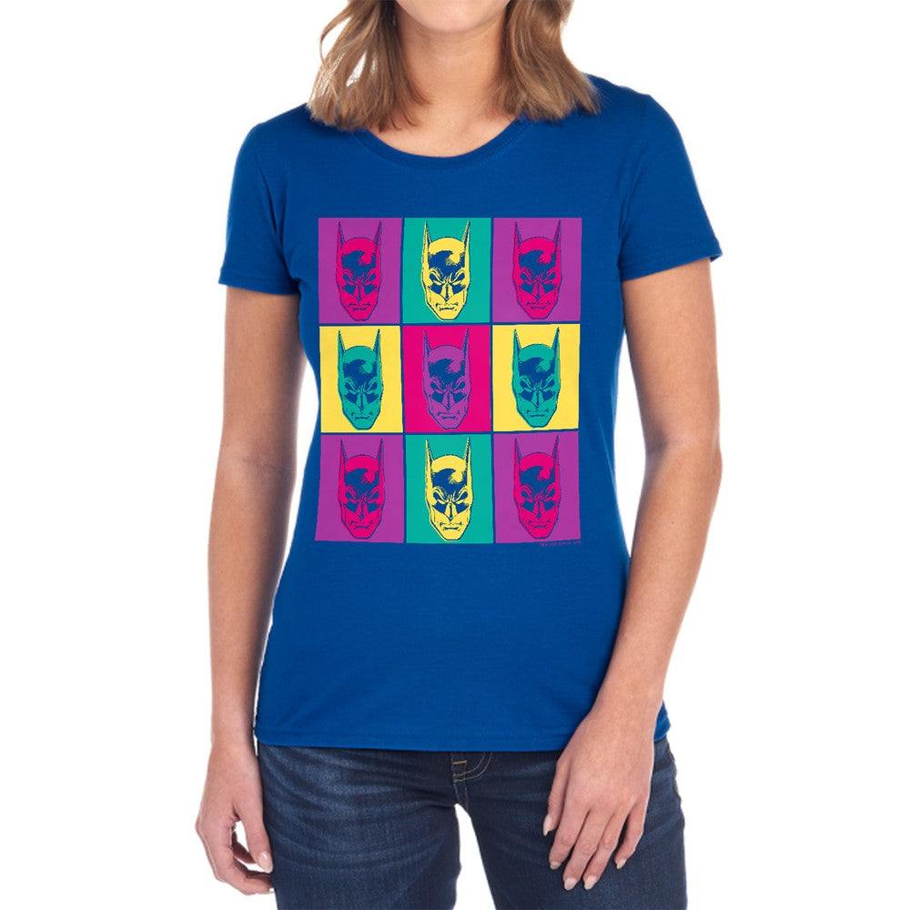 Batman Warhol Batman Licensed Women's T-Shirt Regular Fit SM-2X