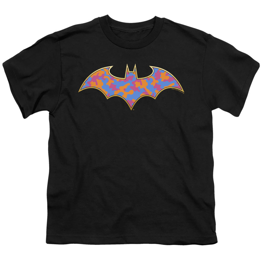 Batman Gold Camo Licensed Kid's T-Shirt (Ages 4-7) XS-XL