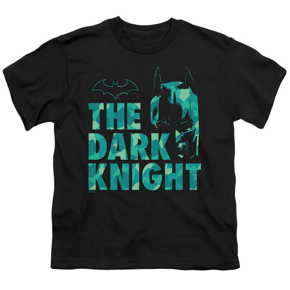 Batman Cutting Pattern Licensed Kid's T-Shirt (Ages 4-7) XS-XL
