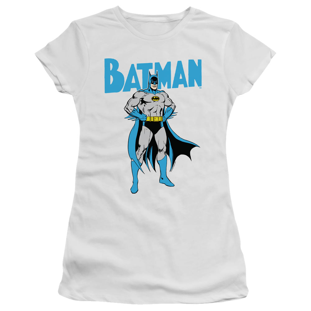 Batman Stance Licensed Women's T-Shirt Juniors LG-2X