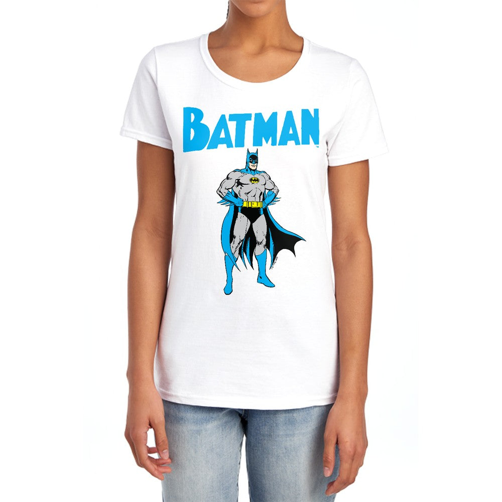 Batman Stance Licensed Women's T-Shirt Regular Fit SM-2X