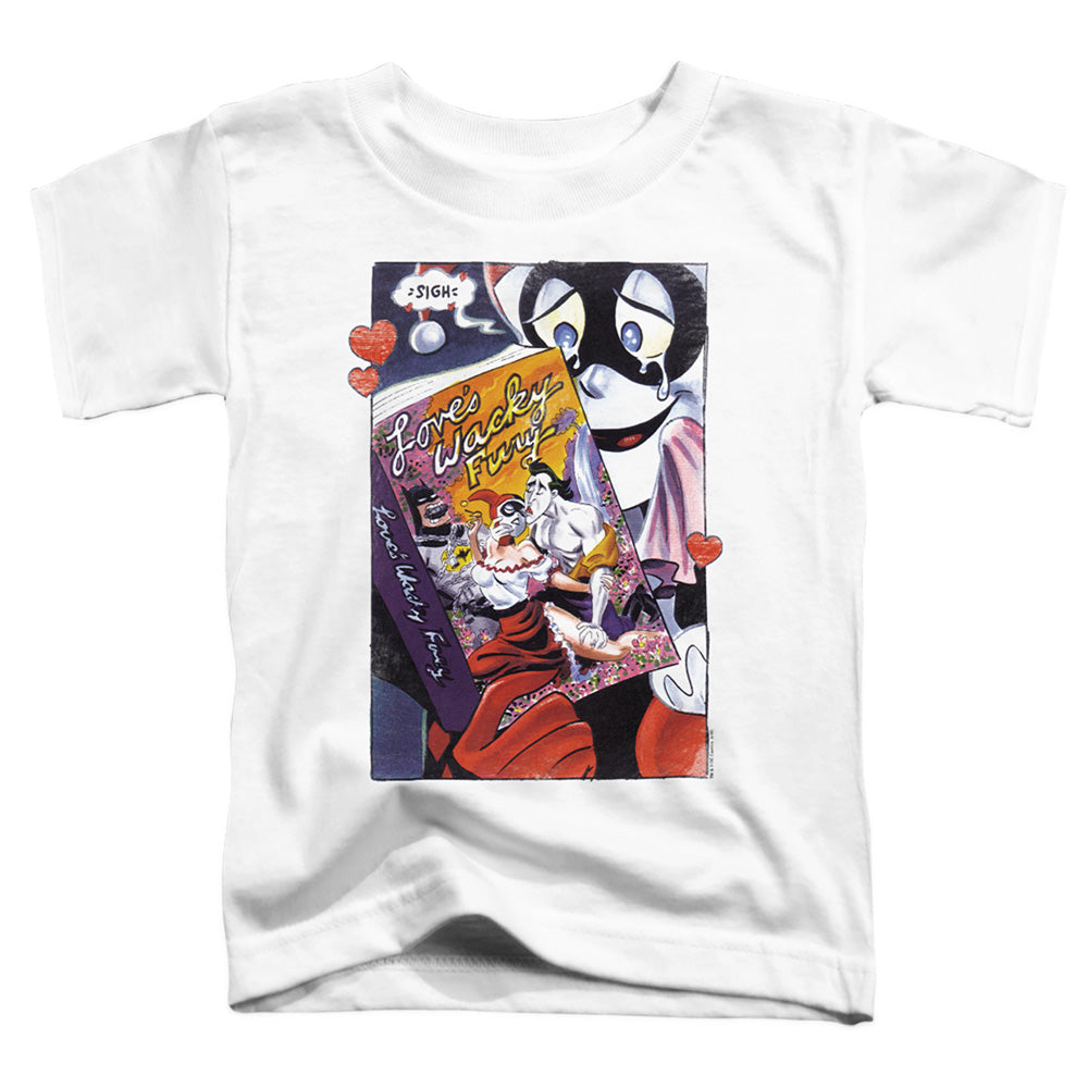 Batman Loves Wacky Fury Licensed Toddler T-Shirt LG-MD (