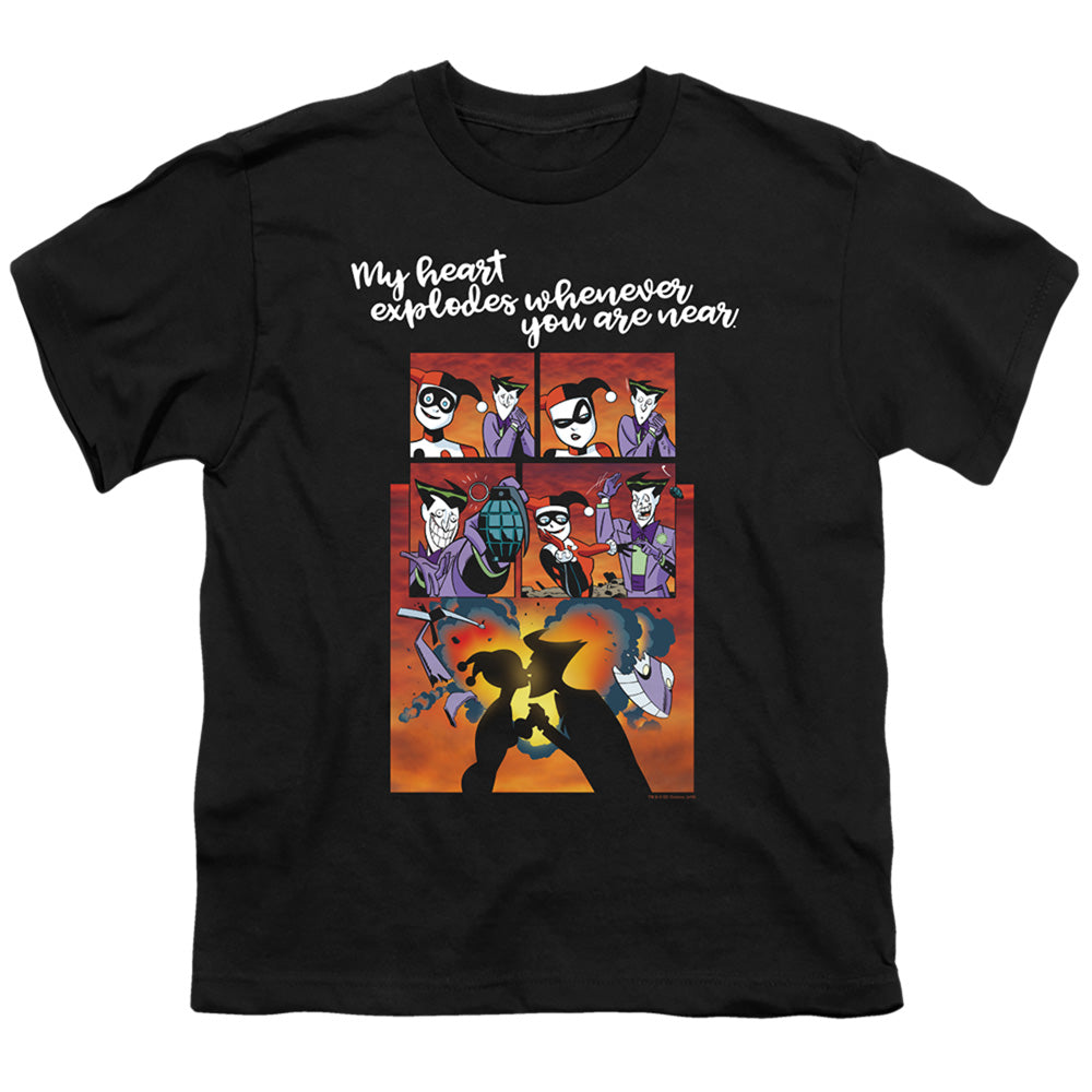 Batman Explode Licensed Kid's T-Shirt (Ages 4-7) XS-XL