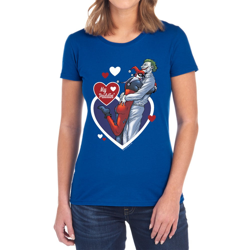 Batman My Puddin Licensed Women's T-Shirt Regular Fit SM-2X