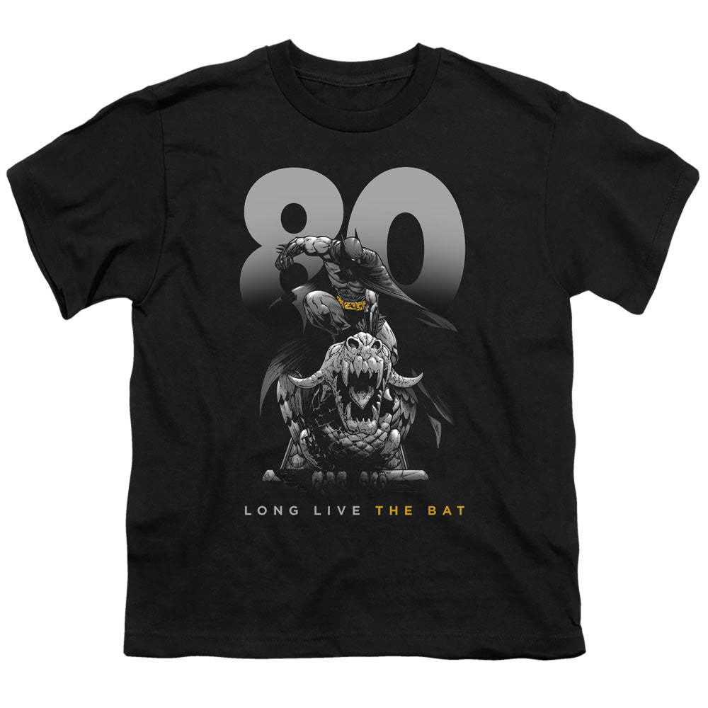 Batman Big 80 Licensed Kid's T-Shirt (Ages 4-7) XS-XL