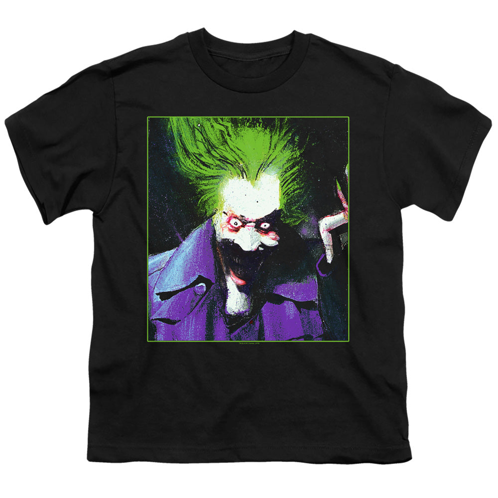 Batman Arkham Asylum Joker Licensed Kid's T-Shirt (Ages 4-7) XS-XL