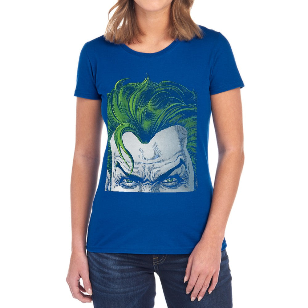 Batman Joker Drip Licensed Women's T-Shirt Regular Fit SM-2X