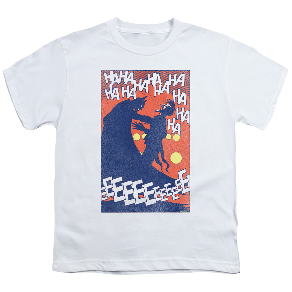 Batman Punchline Licensed Kid's T-Shirt (Ages 4-7) XS-XL