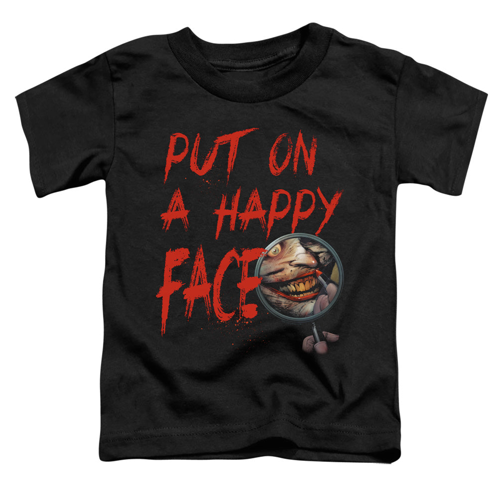 Batman Happy Face Licensed Toddler T-Shirt SM-LG