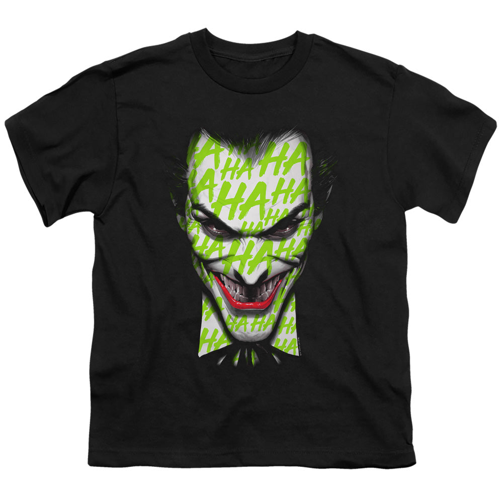 Batman Ha Ha Smile Licensed Kid's T-Shirt (Ages 4-7) XS-XL