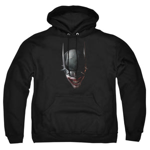 AN OFFCIALLY LICENSED BATMAN BATMAN WHO LAUGHS HEAD ADULT UNISEX PULLOVER HOODIE BLACK
