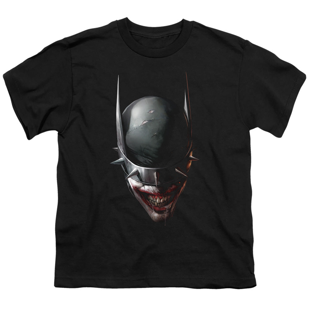 Batman Batman Who Laughs Head Licensed Kid's T-Shirt (Ages 4-7) XS-XL