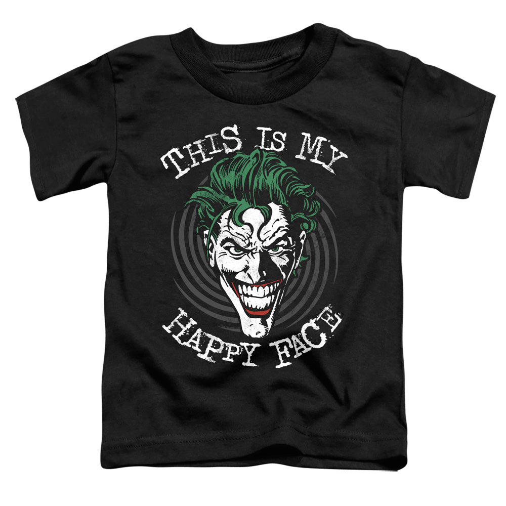 Batman Maniacal Spiral Licensed Toddler T-Shirt SM-LG