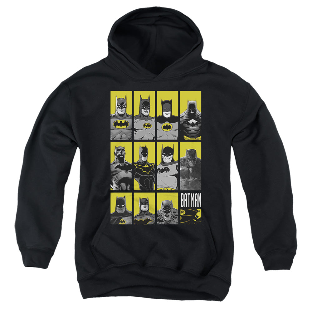 AN OFFCIALLY LICENSED BATMAN 80 YEARS BATMEN YOUTH HOODIE BLACK