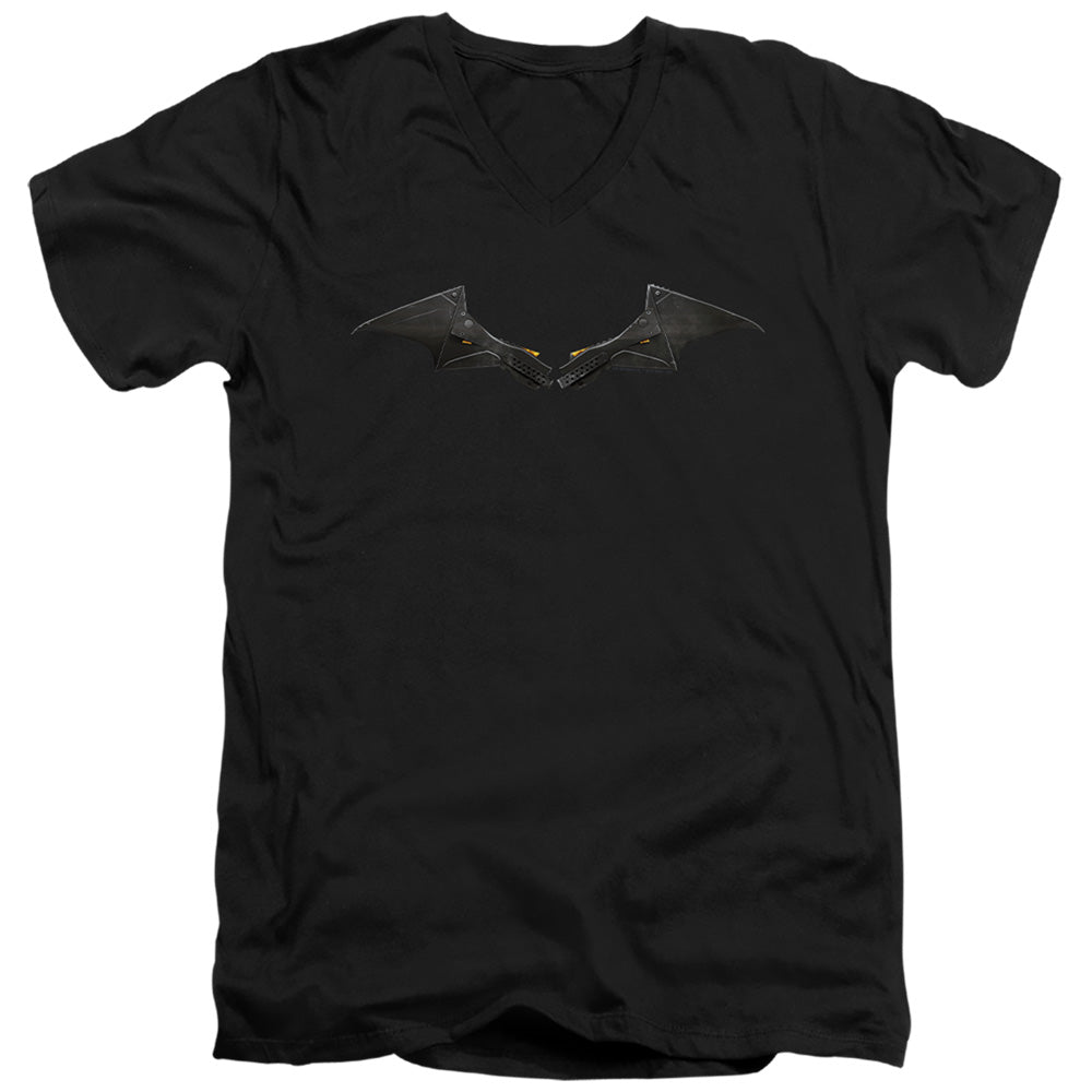 The Batman (2022) Chest Logo Licensed Adult Unisex T-Shirt V-Neck Tee SM-2X