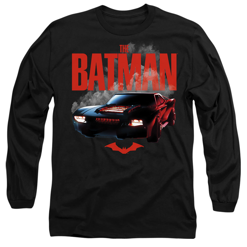 The Batman (2022) Batmobile Licensed Adult Unisex Long Sleeve T-Shirt SM-3X