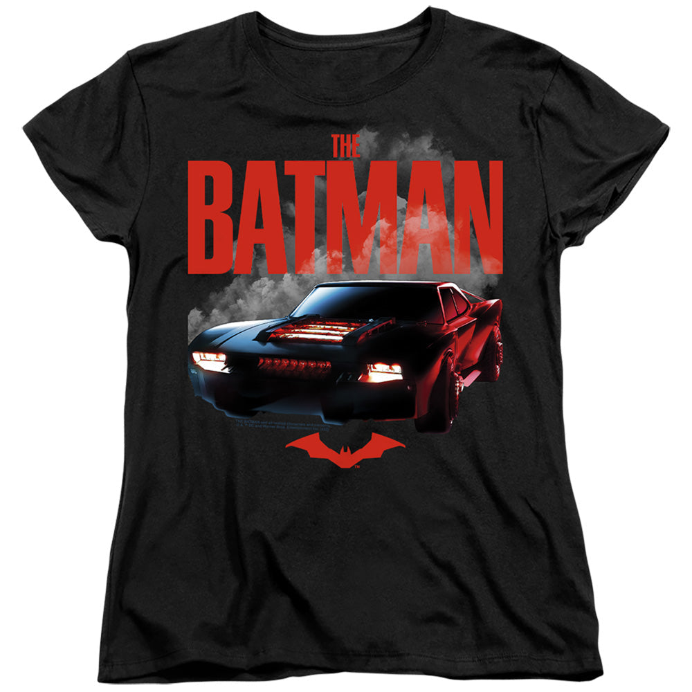 The Batman (2022) Batmobile Licensed Women's T-Shirt Regular Fit SM-2X