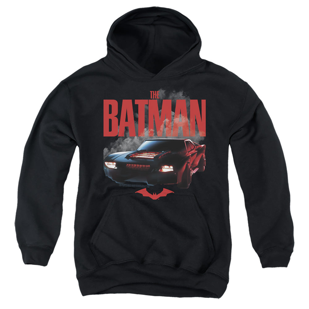 The Batman (2022) Batmobile Licensed Youth Hoodie (Ages 8-12) SM-XL