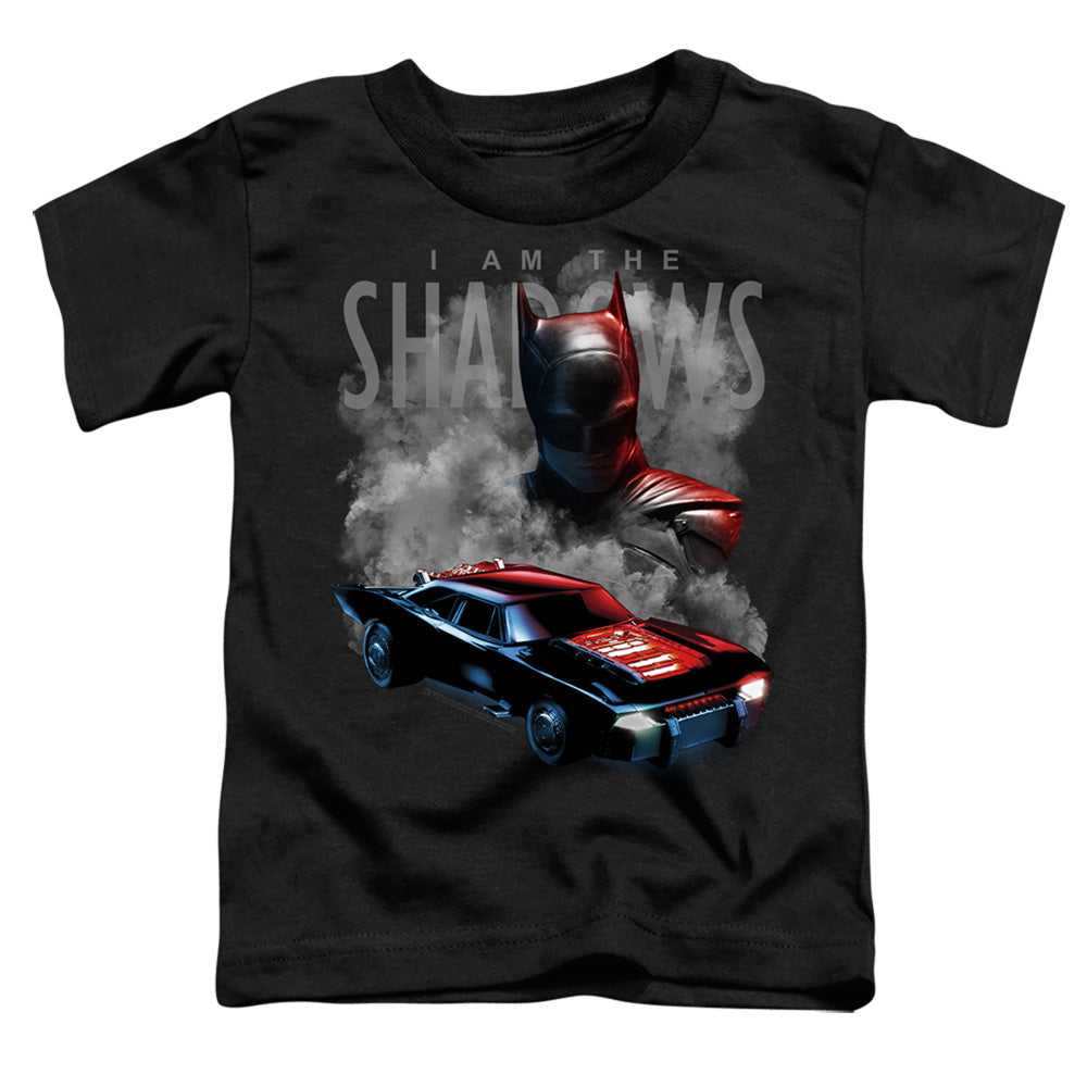 The Batman (2022) Batman And Batmobile Licensed Toddler T-Shirt SM-LG