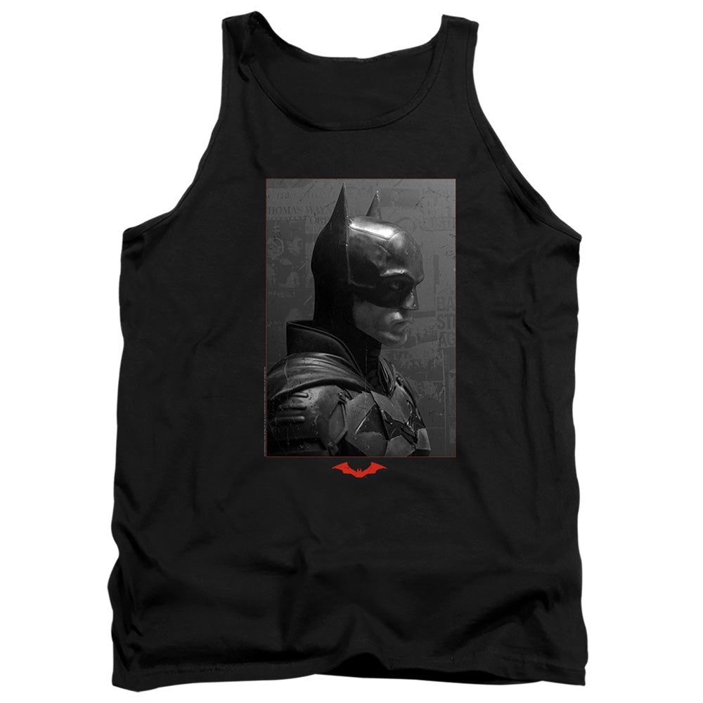The Batman (2022) Worn Portrait Licensed Adult Unisex Tank Top SM-2X